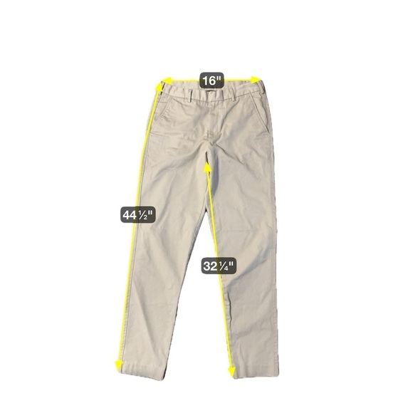 Flynn O'Hara Classics Pants Men's 33x34 Khaki School Uniform Preppy - Picture 4 of 7